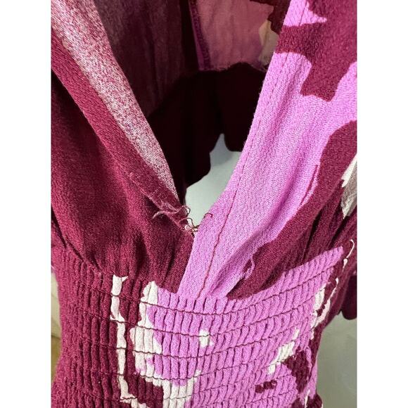 Free People Purple Women's Top Size Medium - Picture 7 of 8